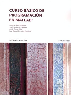 cover image of Curso Básico de Programación en Matlab (2ª ed.)